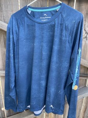 Tommy Bahama IslandZone Long Sleeve Performance Shirt UPF Coastal Activewear